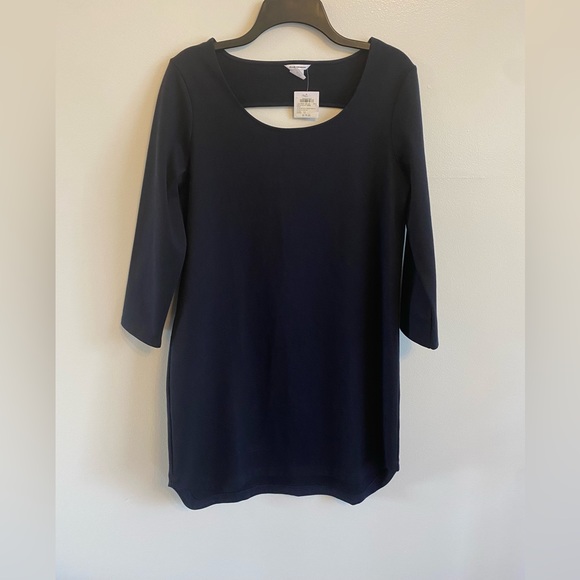NWT Club Monaco Navy Blue Dress - Size 12 - Picture 1 of 10